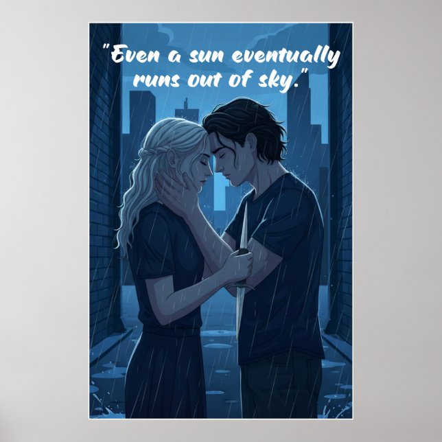 Powerless Book Quote Poster (Framsidan)