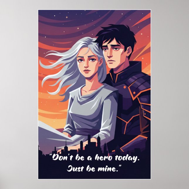 Powerless Book Quote Poster (Framsidan)