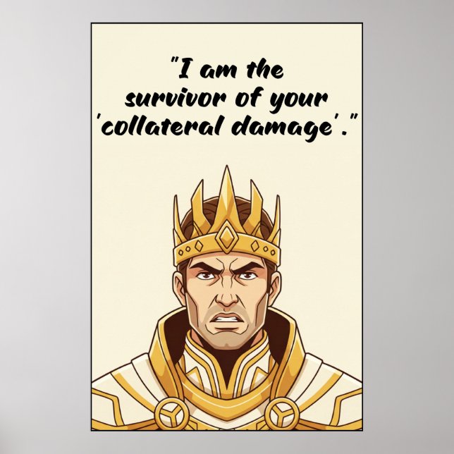 Powerless Book Quote Poster (Framsidan)