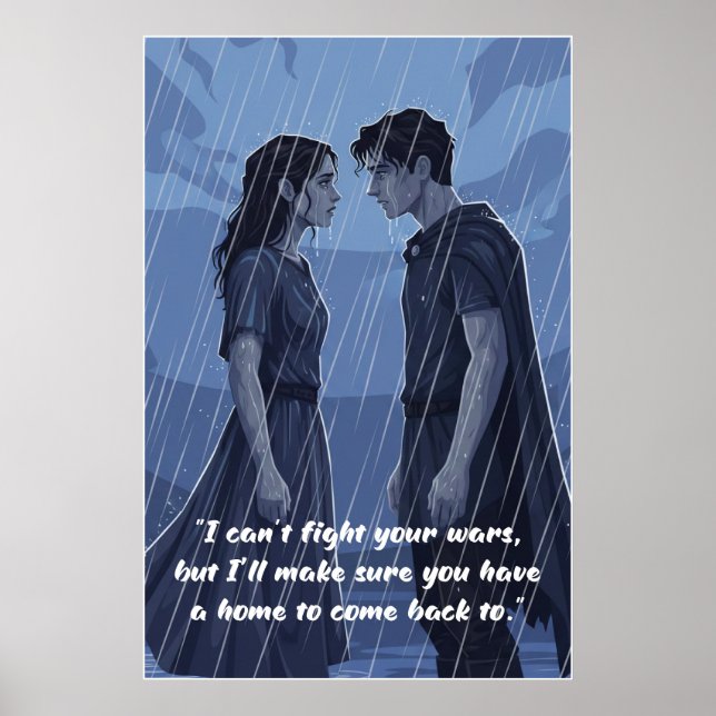 Powerless Book Quote Poster (Framsidan)
