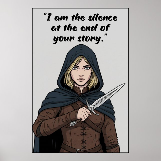 Powerless Book Quote Poster (Framsidan)