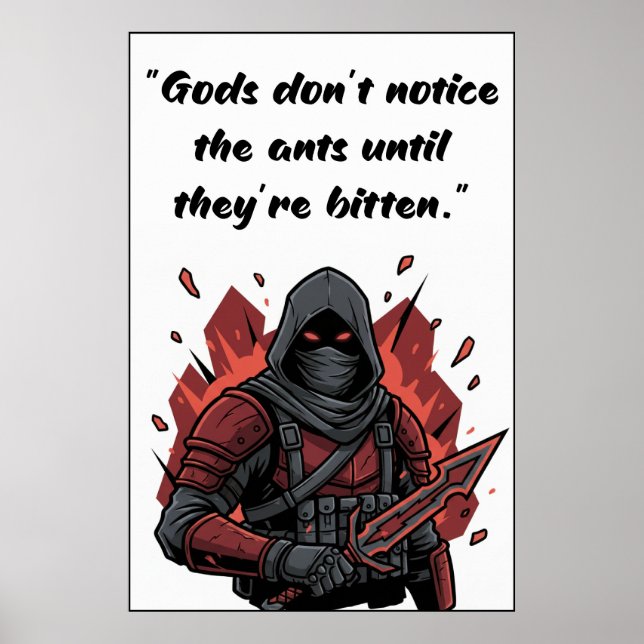 Powerless Book Quote Poster (Framsidan)