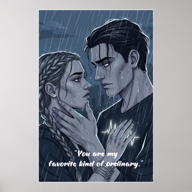 Powerless Book Quote Poster (Framsidan)