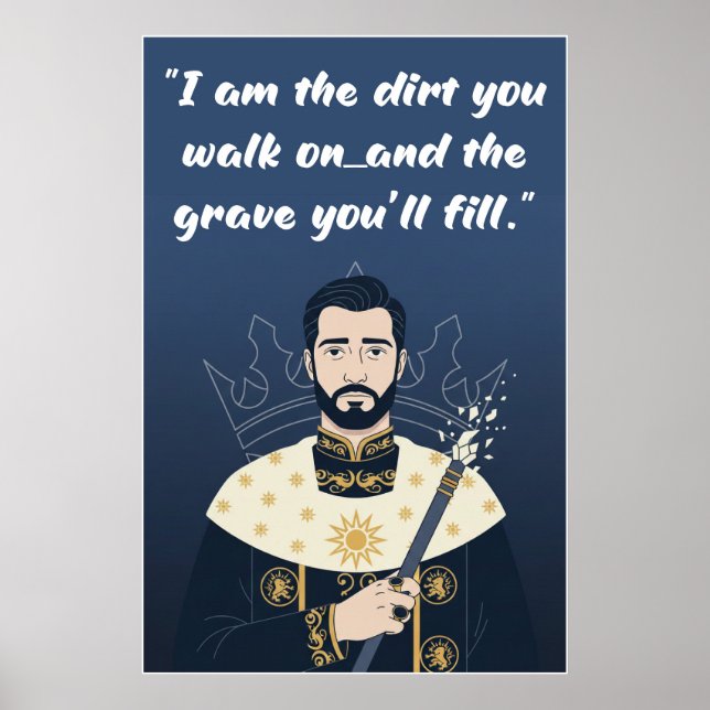 Powerless Book Quote Poster (Framsidan)