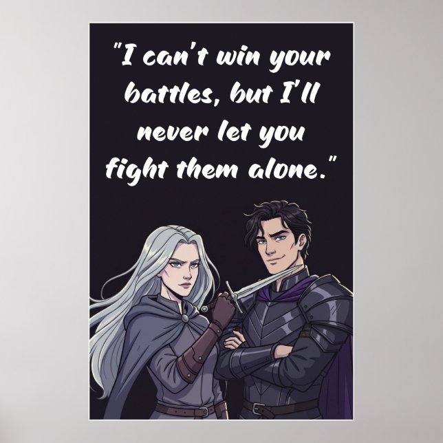 Powerless Quote Poster (Framsidan)