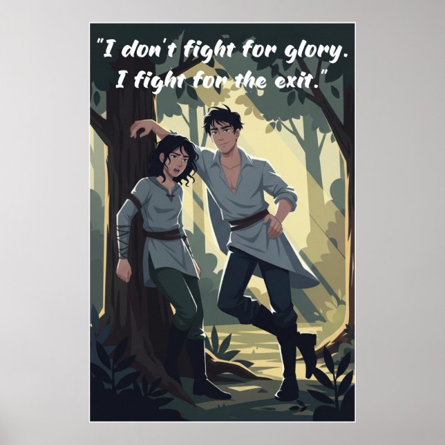 Powerless Quote Poster (Framsidan)