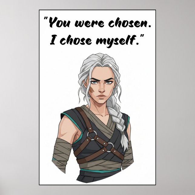 Powerless Quote Poster (Framsidan)