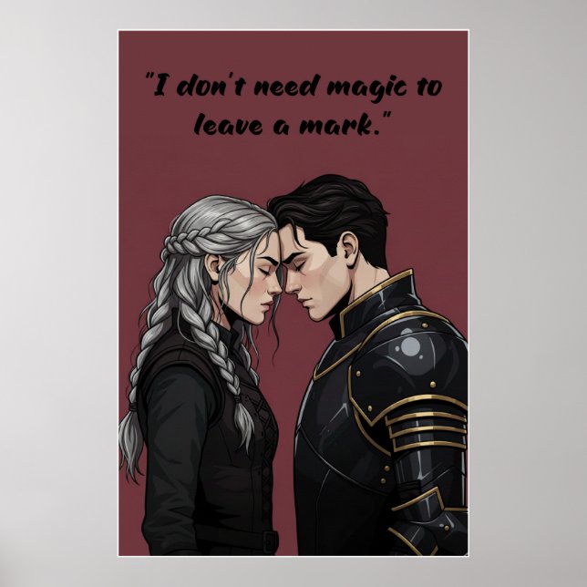 Powerless Quote Poster (Framsidan)