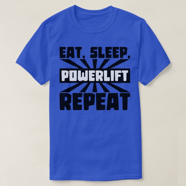 Powerlif T Shirt (Design framsida)