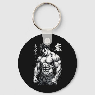Powerlifter Jape Stil Muscle Bodybuilding Nyckelring