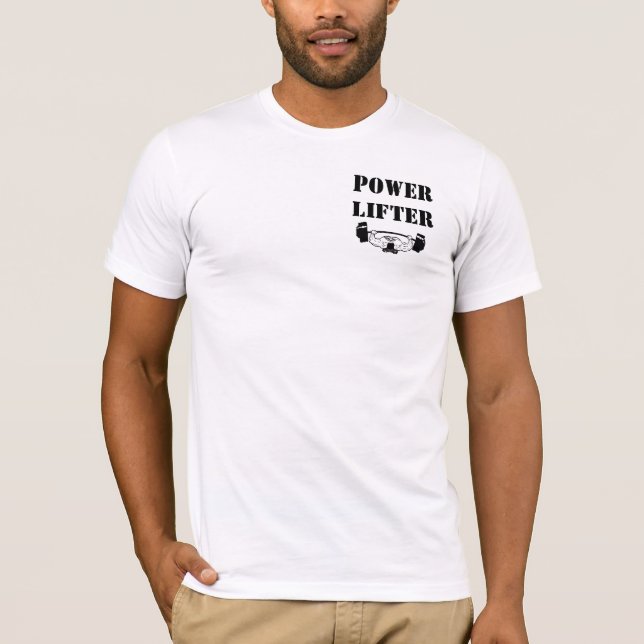 POWERLIFTER TEE (Framsida)