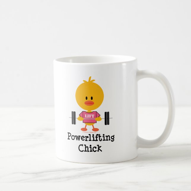 Powerlifting chickmugg kaffemugg (Höger)