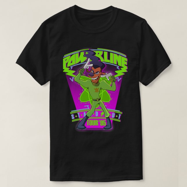 Powerline Neon Shirt Essential T-Shirt (Design framsida)