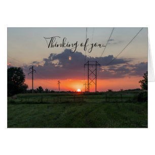 PowerLine Sunset liggande tankning av ditt kort