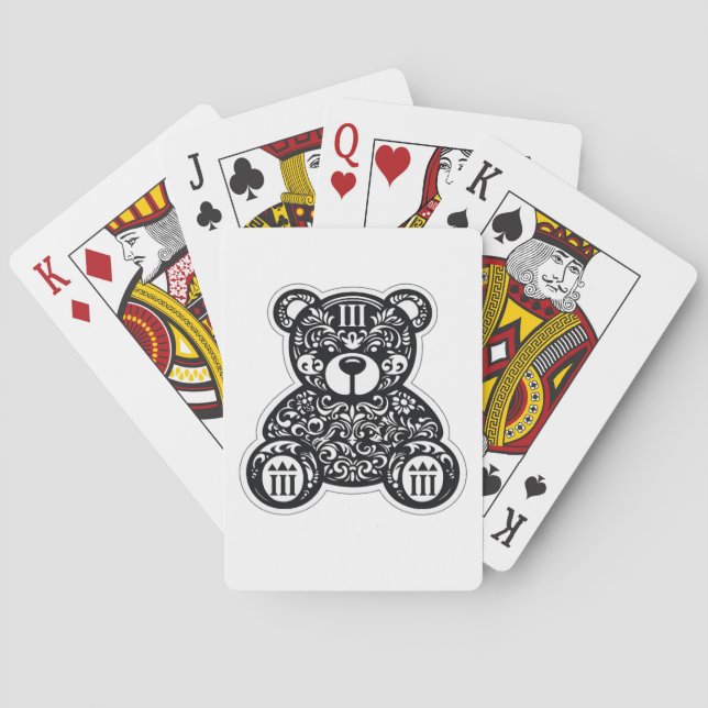 PowerOf3 Royal III Teddy Spelkort (Baksidan)