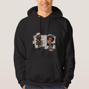 PowerOf3Brand Crown Crest Hoodie