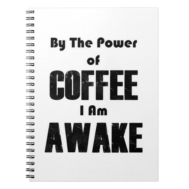 PowerofCOFFEE Anteckningsbok (Framsidan)