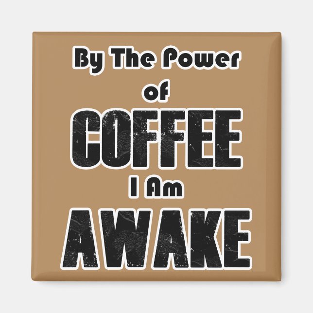 PowerofCOFFEE Magnet (Framsidan)