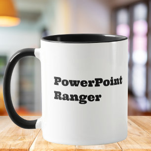 PowerPoint Ranger, Kollegie Roligt Citat Mugg