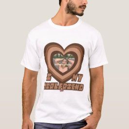 PowerPuff Dingus Brown Heart - GIRLFRIEND T Shirt