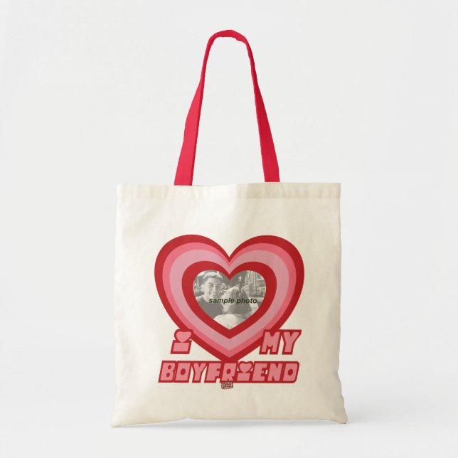 PowerPuff Dingus Heart- BOYFRIEND Tygkasse (Framsidan)