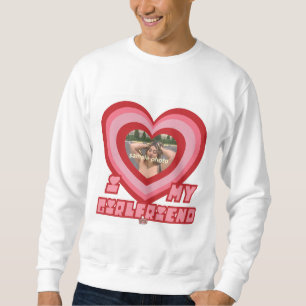 PowerPuff Dingus Heart- GIRLFRIEND Lång Ärmad Tröja