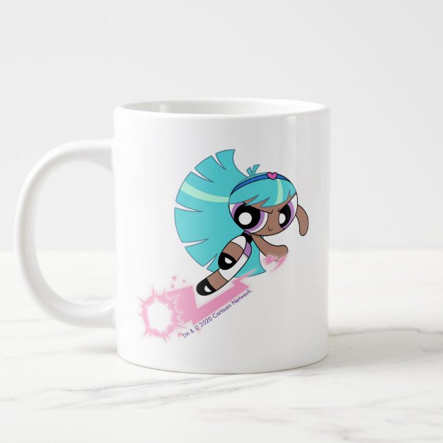 Powerpuff-flickblickar Jumbo Mugg (Vänster)