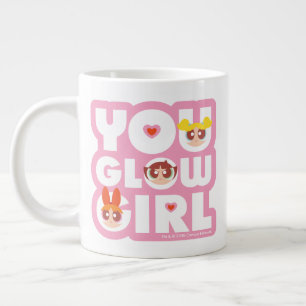 Powerpuff-flickor: Din glödande flicka Jumbo Mugg