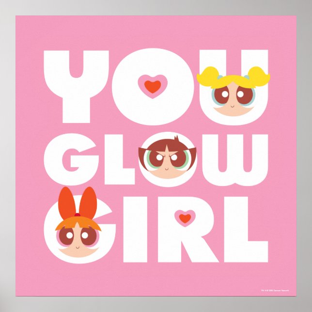 Powerpuff-flickor: Din glödande flicka Poster (Framsidan)