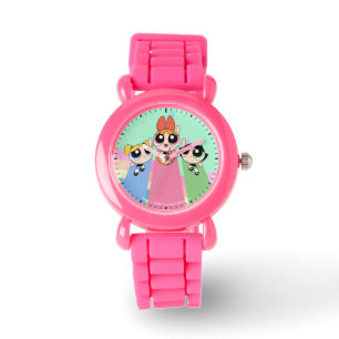 Powerpuff Flickor med hög flyghöjd Armbandsur