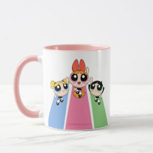 Powerpuff Flickor med hög flyghöjd Mugg