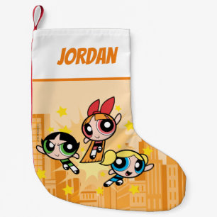 Powerpuff Flickors Spara på dagen Liten Julstrumpa