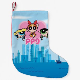 Powerpuff Flickteam Fantastisk Liten Julstrumpa