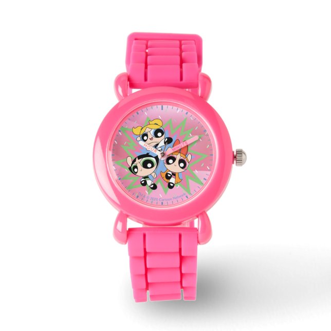 Powerpuff Girkraft Armbandsur (Framsida)