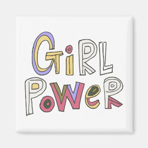 PowerPuff Girl - färgstark Magnet