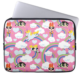 Powerpuff Girls & Donny Rainbow Mönster Laptop Fodral