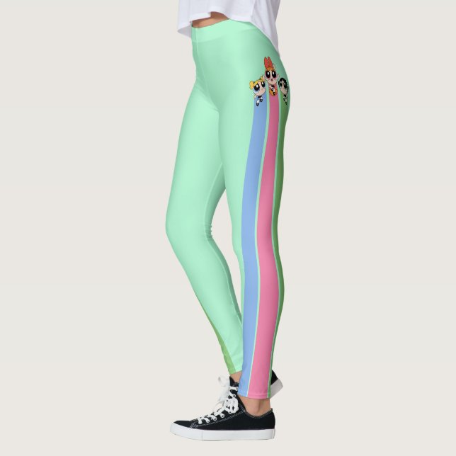 Powerpuff Girls flygfrekvens är hög Leggings (Vänster)