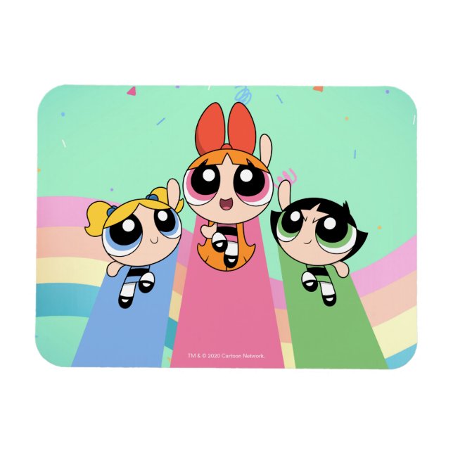 Powerpuff Girls flygfrekvens är hög Magnet (Horisontell)