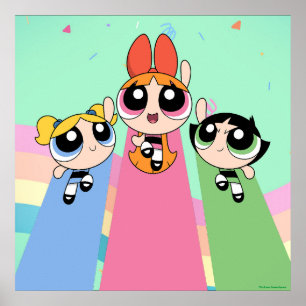Powerpuff Girls flygfrekvens är hög Poster