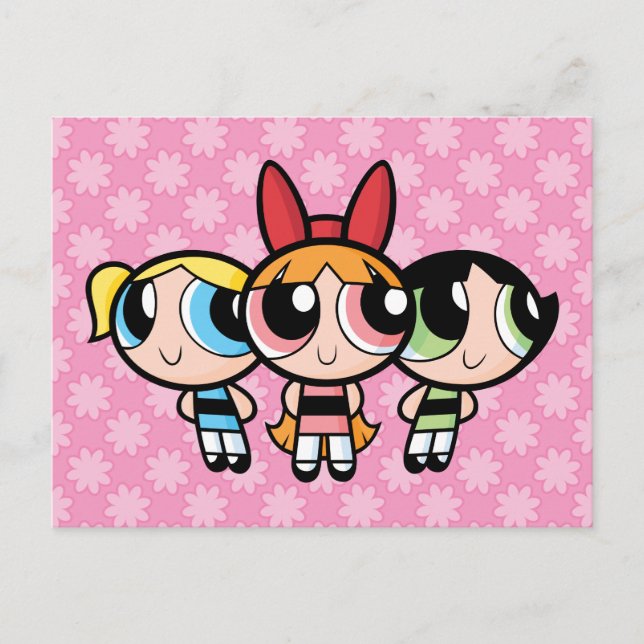 Powerpuff Girls: Socker, Spice och Allt Nice Inbjudan Vykort (Framsida)