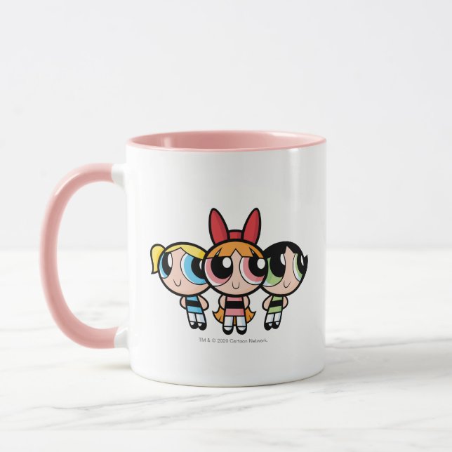 Powerpuff Girls: Socker, Spice och Allt Nice Mugg (Vänster)