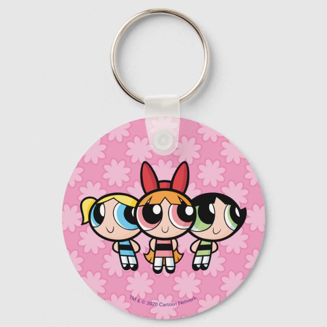 Powerpuff Girls: Socker, Spice och Allt Nice Nyckelring (Framsida)