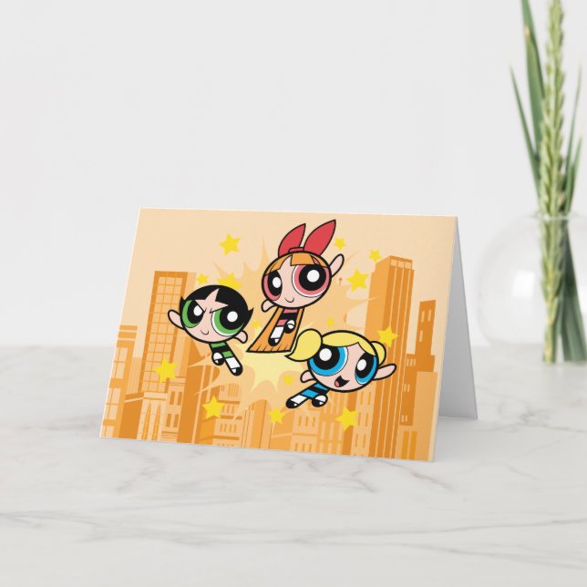 Powerpuff Girls Spara på dagen Kort (Framsida)