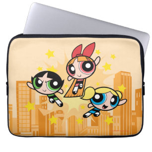 Powerpuff Girls Spara på dagen Laptop Fodral