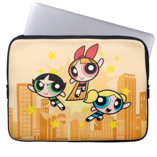 Powerpuff Girls Spara på dagen Laptop Fodral