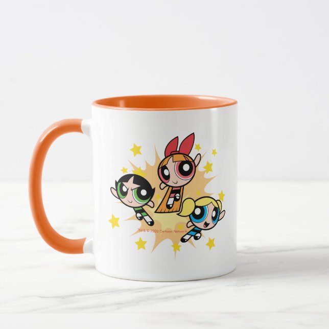 Powerpuff Girls Spara på dagen Mugg (Vänster)