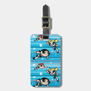 Powerpuff Girls Star Pattern Bagagebricka