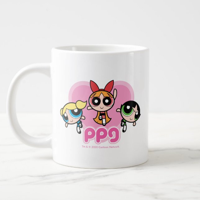 Powerpuff Girls Team Fantastisk Jumbo Mugg (Vänster)