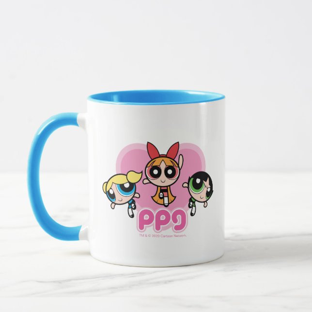 Powerpuff Girls Team Fantastisk Mugg (Vänster)