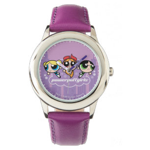 Powerpuff Girls Team-Logotyp Armbandsur